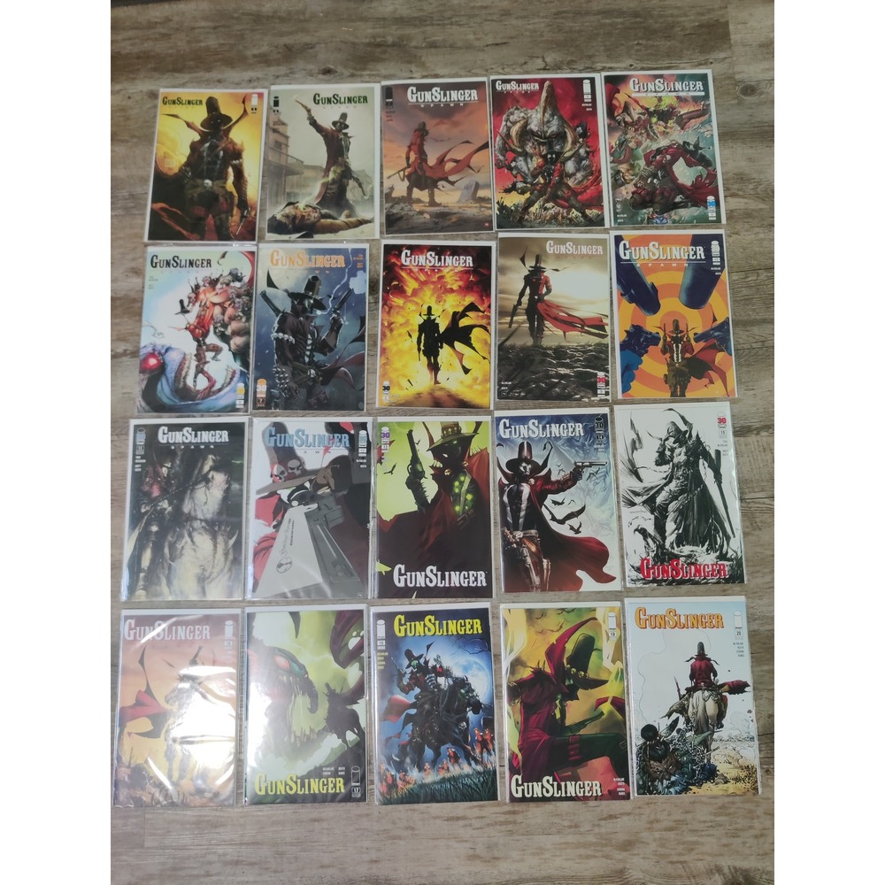 Gunslinger Spawn Comic Lot Issues 1-40 and Deadly Tales 1 Image Todd McFarlane